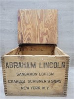 1905 Abe Lincoln-Charles Scribner Book Box