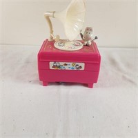 Kids pink jewelry box