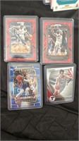 4 Cards Basketball Lot: Vince Carter, Donovan Mitc