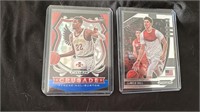 2 Cards Lot: Tyrese Haliburton and LaMElo Ball