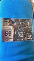 Shaquille O'Neal 95-96 Fleer Total D 7 of 12