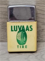 1948 Luvaas Tire Advertising Lighter