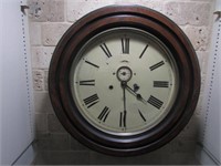 seth thomas 8 day lever antique wall clock