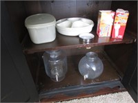 glass lemonade dispensers & items