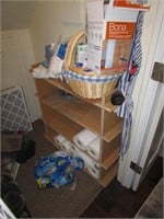 shelf,paper towels,lights & all items