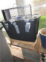 animal trap,tote & stand