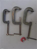 4 c-clamps