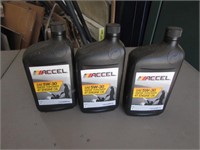 3 full jugs of 5w-30 oil