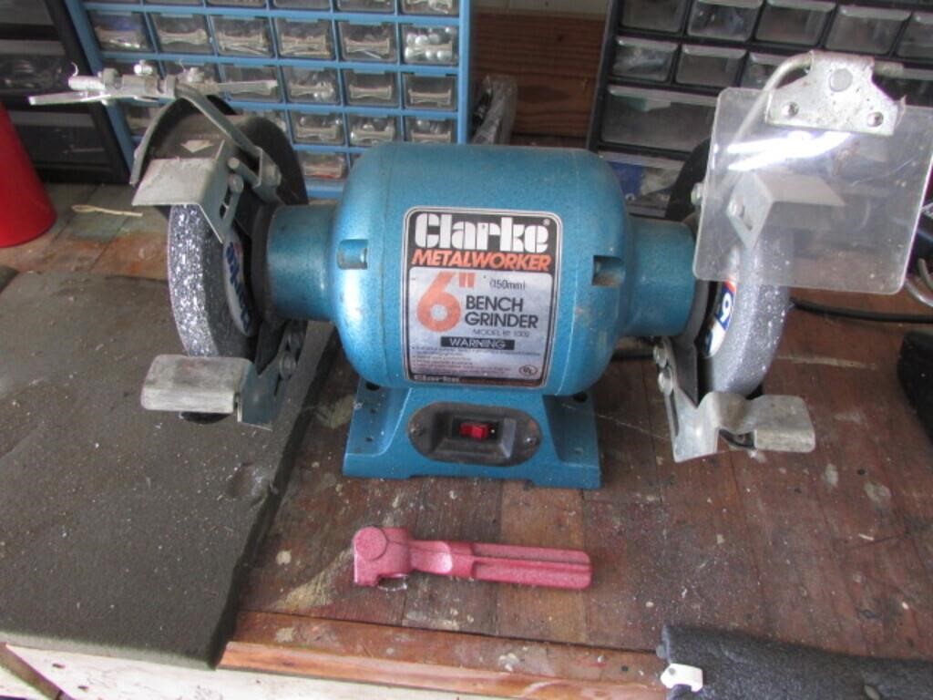 clarke 6" bench grinder