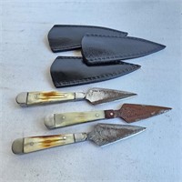 Damascus Throwing  Knife Set