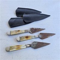 Damascus Throwing Knife Set