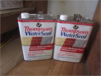 2 full cans of thompsons water seal