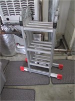 folding 12 ft aluminum ladder