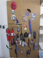 coal shovel,fire ext. & misc items