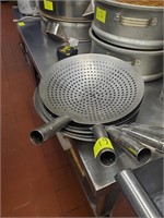 S/S WOK STRAINERS 12"