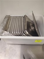 S/S WINCO 1/2 PAN SOLID COVERS
