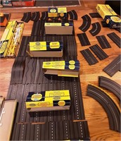 Huge collection of Aurora ho scale slot car track