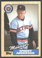 Sparky Anderson Detroit Tigers