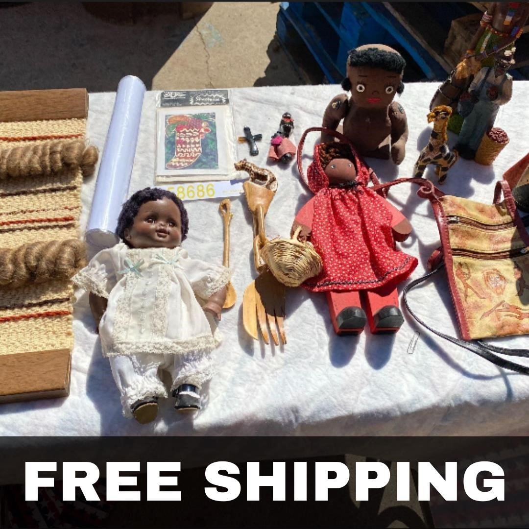 Vintage African-American Dolls and Souvenirs