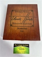 Thomas Hinds Wooden Cigar Box