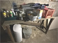 Contents of Table in basement