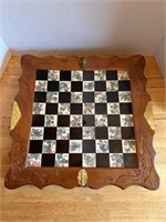 Wooden Carved Japanese Chess Board