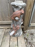 2’ Cement base- squirrels