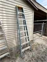 Werner 8’ fiberglass ladder