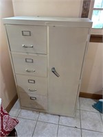Metal Cabinet with Safe and Combo