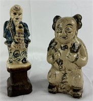 Antique Oriental Pottery Sculptures