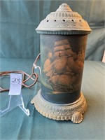 Vintage Spinning Lamp