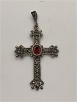 925 cross necklace