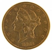 1878-S Liberty $20.00 Gold Double Eagle