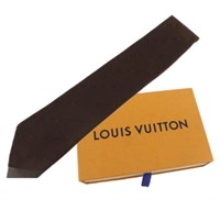 Louis Vuitton Brown Necktie