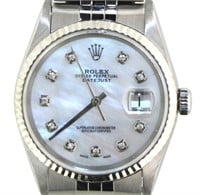 Rolex 16234 Datejust 36mm Diamond Watch