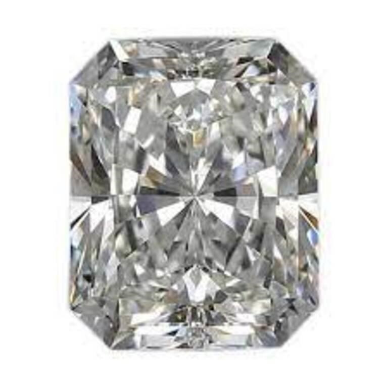 Radiant Cut 4.06 Carat VVS2 Lab Diamond