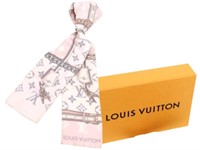 Louis Vuitton Pink Scarf