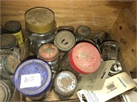 Misc jars screws, washers, and other