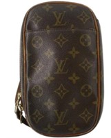 Louis Vuitton Monogram Pochette Ganju Bag