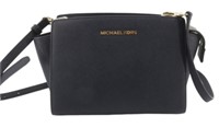 Michael Kors Navy Shoulder Bag