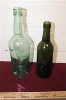 Early Glass Spirit Bottles