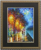 LOVE BY THE LAKE GICLEE BY LEROY NEIMAN