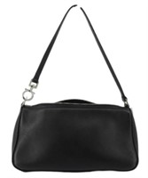 Ferragamo Mini Leather Black Handbag