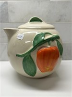 VINTAGE MID CENTURY PIPPIN? RED APPLE TEAPIT