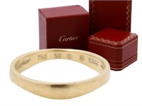 18k Gold Cartier Ballerine Wave Ring
