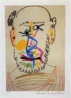 Picasso HALF BALD MAN WITH BEARD Estate Signed