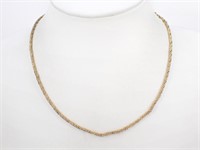 Christian Dior Gold Tone Chain Necklace
