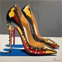 Red Bottoms 3 Signed LTD EDT by VAN GOGH LIMITED