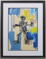 WARRIOR WITH SWORD GICLEE BY J.M. BASQUAIT