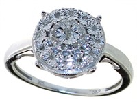 Round Brilliant Diamond Designer Ring